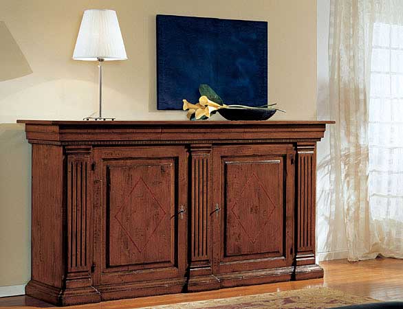 Credenza con filetto a rombo - articolo 1003